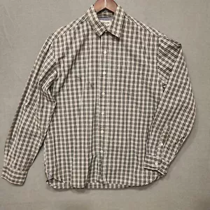 Magellan Sportswear Mens Long Sleeve Button Up Plaid Shirt Size Medium - Picture 1 of 7