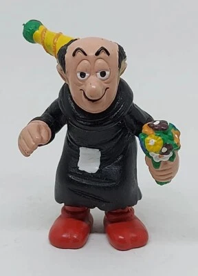 Pitufos Aniversario Fiesta Gargamel 20702 Pitufo Vintage Figura Juguete PVC Figura Retirado Foto 1 de 4