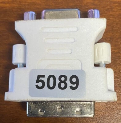 DVI to VGA Adapter | DVI-I (Dual Link) Male to VGA/SVGA 15-pin Female - Image 1 of 4