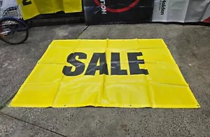 Large SALE Advertising Sign Store Clearance Shop Banner 2.5 x 1.75 Meter - Picture 1 of 6