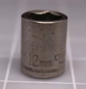 Craftsman EE. UU. 12 mm 6 puntos poco profundo 1/4" unidad 43513 invertida - serie G1 (km) - Imagen 1 de 7