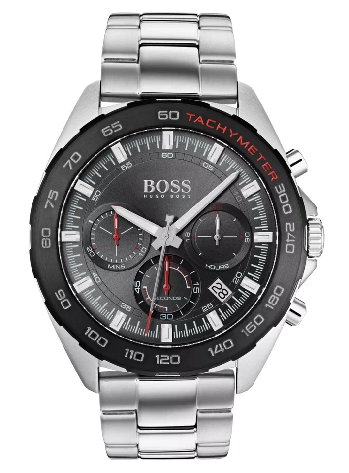 Hugo Boss 1513680 Intensity Men's Watch Silver 44mm Stainless Steel