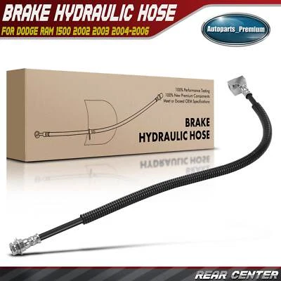 Rear Center Brake Hydraulic Hose for Dodge Ram 1500 2002 2003 2004-2006 Pickup - Image 1 of 4