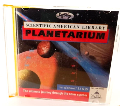 Cinta CD Planetarium Journey Through The Solar SystemScientific American Library Foto 1 de 4