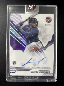 2024 Topps Pristine Autographs Purple #PAJC Junior Caminero - Bild 1 von 2