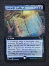 Wizards Spellbook Foil Extended Art - Mtg Forgotten Realms #1E6