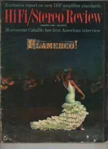 Hi Fi/ Stereo Review Mag Flamenco Montserrat Caballe January 1966 083121nonr - Imagen 1 de 1