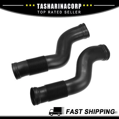 Pieza de 2 tubos de manguera de admisión de aire de coche para Mercedes-Benz GL450 GL550 2008-2012 Foto 1 de 4