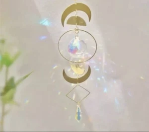 Rainbow Sun Catcher Hanging Crystal Suncatcher Home Wedding Outdoor Window Decor - Picture 1 of 1