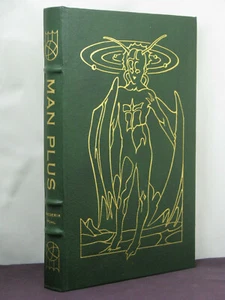 with bookplate signed by author, Man Plus by Frederik Pohl, Easton Press, MSF - Picture 1 of 6