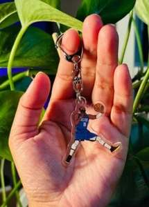 Kyrie Irving Mavericks Custom Acrylic Keychain - Picture 1 of 2