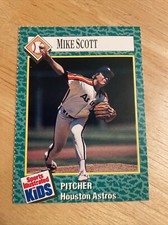 1990 Sports Illustrated For Kids Mike Scott mlb card #144