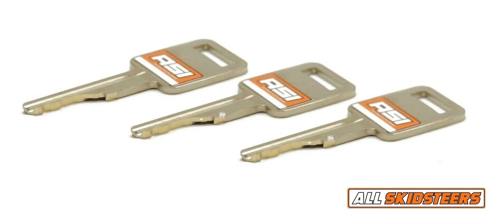 4 Genuine Bobcat Ignition Keys Skid Steer Loader Excavator Tractor D250 Case