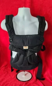 Ergo Baby Carrier Omni 360 Pure Black BC360BLACK 100% COTTON - Picture 1 of 8