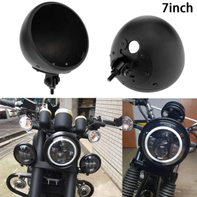7 inch Motorcycle LED Headlight Housing Bucket For Honda Shadow Aero 750 VT750C - Imagem 1 de 4