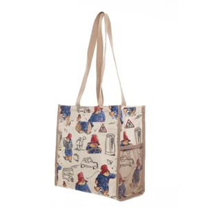 Bolso tapiz Signare Shopper Paddinton Bear licencia London Baer de Perú - Imagen 1 de 6