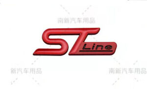 ST Line Logo Car bumper body Badge Emblem Decals Sticker For Ford Focus (medium)