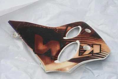 1989 KTM 350 LIQUID COOLED OEM SIDE COVER - Image 1 of 2