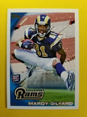 MARDY GILYARD - RC ROOKIE #264 LOS ANGELES RAMS - CINCINNATI BEARCATS 2010 TOPPS - Image 1 of 3