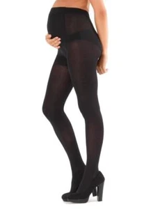 Emma Jane 554 Maternity 60 Denier Tights - Black - Picture 1 of 5