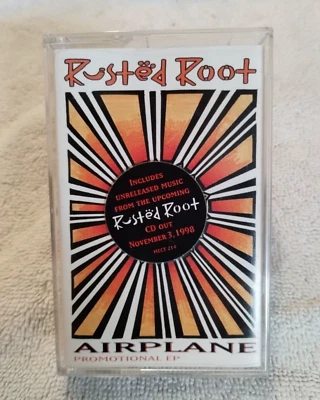 Rusted Root - Airplane - Promotional EP - Cassette Tape 1998 Vintage - Image 1 of 4