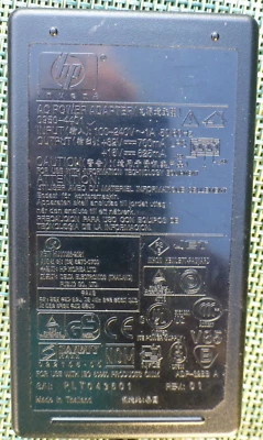 HP 0950-4401 Netzteil 32V=  700mA + 16V= 625mA 3er Stecker Grau - Bild 1 von 4