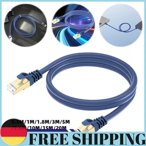 Câble Ethernet Cat8 40Gbps avec Connecteur RJ45 2000mhz pour Routeur PC Portable PS4 - Photo 1/27