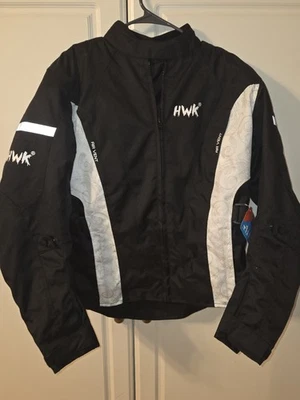 Chaqueta de motocicleta HWK Adventure/Touring para mujer, grande Foto 1 de 4