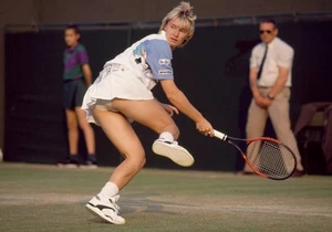 Jana Novotna of Czechoslovakia at the Wimbledon Lawn Tennis Champi- Old Photo - Picture 1 of 1