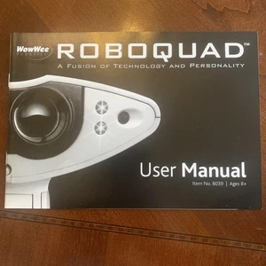 WowWee Roboquad User Manual 8039 - Manual Only - Picture 1 of 2
