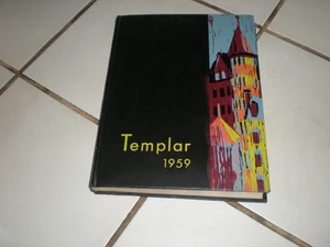 Temple University Yearbook 1959 Philadelphia Pennsylvania College Memorabilia - Picture 1 of 7