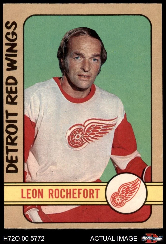 1972 O-Pee-Chee #204 Leon Rochefort Red Wings 5 - EX - Image 1 of 1