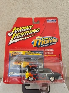 Johnny Lightning Chevy Thunder 1955 Chevy 2 Door Sedan F54 - Picture 1 of 1