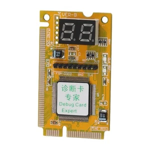 Notebook Diagnosekarte 2-stellig PCI/PCI-E LPC POST Analyzer Tester G5F99443 - Bild 1 von 7