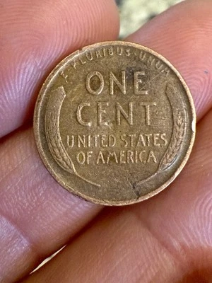 1920 RARE Wheat Penny No Mint Mark - Image 1 of 2