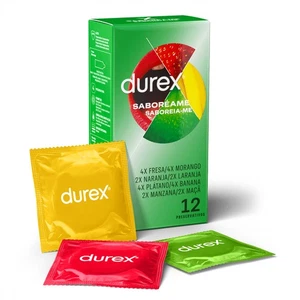 Durex Saboréame 12 Preservativos Condones con aromas y sabores - Picture 1 of 6