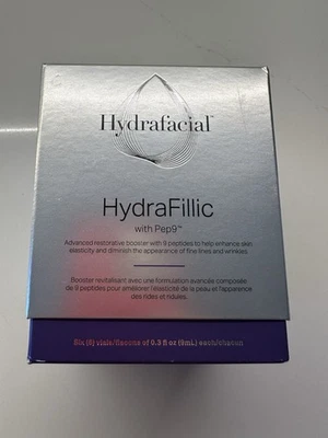 Hydrafacial Booster Hydrafillic With Pep9 Serum  0.3Oz (QTY 6 Vials) SEALED - Image 1 of 3