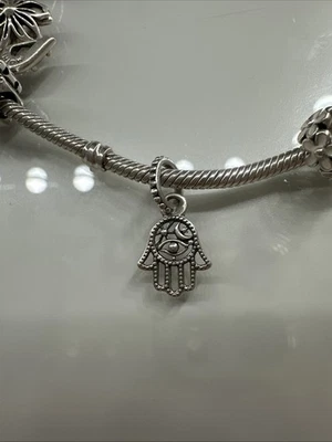 Pandora Charm Anhänger "Hamsa Hand" Silber - Bild 1 von 2