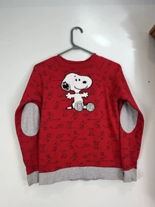 Hanna Andersson x Peanuts Snoopy Crewneck Sweater Size 10 (140) AOP - Picture 1 of 7