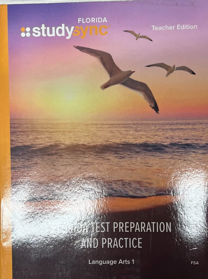 Florida StudySync Grade 6 Language Arts 1 Test Preparation Practice Teacher - Image 1 of 1