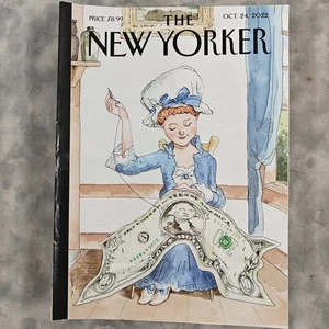 The New Yorker Magazine Oct 24 2022 Barry Blitt Cover Single Issue No Label - Picture 1 of 1