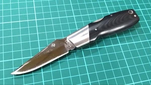 Seki Moki Kingfisher Folding Knife w/ Case Rare Japan - Picture 1 of 7