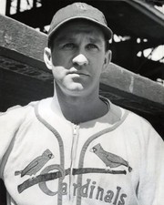 St Louis Cardinals ENOS SLAUGHTER Glossy 8x10 Photo Baseball Print 1951 Poster