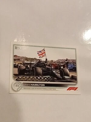 Lewis Hamilton 2022 Topps Formula 1 #160 F1 Racing  - Image 1 of 2