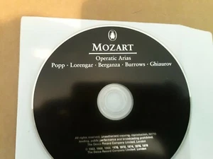 Wolfgang Amadeus Mozart : Mozart: Operatic Arias (CD 1979) DISC ONLY - Picture 1 of 2