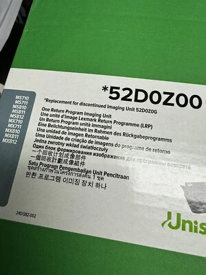 NEW! Lexmark 520Z (52D0Z00) Imaging Drum Unit - Factory Sealed! - Image 1 of 2
