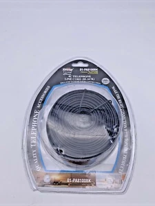 Topzone Trisonic Line Cord Modułowe przedłużenie 100 Ft 01-PA8100BK - Zdjęcie 1 z 4