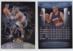1999 Topps Finest Team Blue Refractor Missing Serial Number Jason Kidd #TF12 HOF