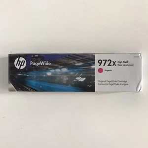 2025 Genuine HP PageWide Pro 452 477 552 577 Magenta 972X Cartridge L0S01AN - Photo 1/4