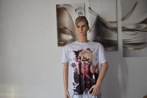 Anime T-Shirt Boku no hero academia fighting Hero Cosplay Style Gr.XXL TS19 - Picture 1 of 2